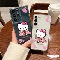 在飛比找蝦皮購物優惠-SAMSUNG 可愛的 Hello Kitty 圖案三星手機