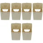 6 Pcs Bird Incubation Case Plastic Parakeet Breeding Box Bird Incubation Case