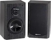 BIC America DV62si Bookshelf Speakers (Pair, Black)