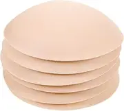 [LIFKOME] 3 Pairs Round Sport Bra Inserts Pads Removable and Washable Bra Cups Inserts for Bikinis Top Swimsuit