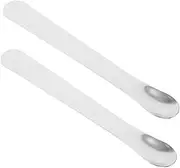 OKUMEYR Stainless Steel Dumpling Spatulas 2pcs Kitchen Filling Spoons Practical Household Filling Spoon Stuffing Spatulas Easy Cleaning