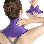 Neck Ice Pack Wrap Gel Reusable Ice Packs for Neck Pain Relief, Cervical Cold Compress Ice Pack for Sports Injuries, Swelling, Office Neck Pressure and Cervical Surgery Recovery