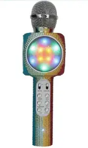 Sing-A-Long Bling Collection Bluetooth Karaoke Microphone & Bluetooth Speaker