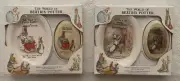 2 1988 Beatrix Potter Soap & Dish Sets Jemima Puddle Duck Peter Rabbit New Boxed