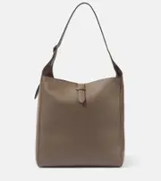 [The Row] The Row Blake leather shoulder bag One Size brown