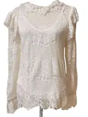Sundance Catalog Emma Lace bohemian medium top
