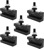 5Pcs 6-12In Quick Change Tool Post Turning Facing Holders, Turinng Tool Holder Steel Material (250-101 AXA #1 Fit for 250-100 250-111 AXA Tool Post)