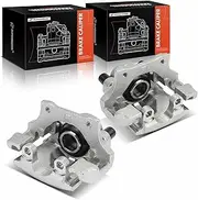 Disc Brake Caliper Assembly with Bracket Compatible with BMW 128i 2008 2009 2010 2011 2012 2013 3.0L - Rear Driver and Passenger Side