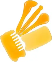 Resin Scraper Board Gua Sha Tool Face Gua Sha Facial Tools Set Massage Scraper for Deep Tissue