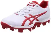 ASICS Baseball Spike Stud JAPAN SPEED white x red US9.5