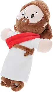 SWOOMEY Soothing Jesus Doll Plush Jesus Dolls Christmas Tree Decoration Dolls Cute Tissue Rack Custom Christmas Ornaments Christmas Ornaments Sled Jesus Pp Cotton
