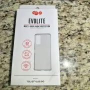 Tech21 EvoLite Series Gel Case for TCL STYLUS 5G - Clear