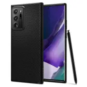 For Galaxy Note 20 Ultra Case | Spigen [Liquid Air] Black Protective Cover