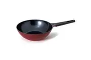 Neoflam Amie 30cm Induction Cookware Wok Pan Red