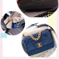 在飛比找蝦皮購物優惠-chanel19牛仔包26cm(售出）