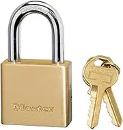 Master Lock 575DPF Padlock, 1-1/2-inch Wide, Solid Brass