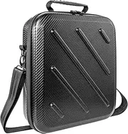 Satellite Hard Case for Dish Kit, Water Proof Shock Absorption Carrying Protective Cover, Portable Hard Case Bag for Mount Pipe Adapter Ethernet Cable