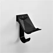 Ps4 / Slim / Pro Controller Wall Bracket With Added Headphone Holder (Black)