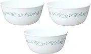[CORELLE] Livingware 28-Ounce Super Soup/Cereal Bowl, White, Set of 3