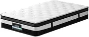 Giselle Bedding 30cm Mattress Single Size Pocket Spring Euro Top Medium Firm