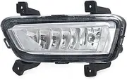 Fog Lights Front Bumper Fog Light Daytime Running Light Car Accessorie For JAC T8/T9/T8Pro Pickup 2018-2023 Fog Light Lamp Assembly(Fog Light L)