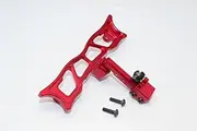 Gmade Sawback Upgrade Parts Aluminium Adjustable Tow Hitch - 1 Set Red