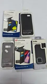 Samsung+CELLULARLINE-SBS cases 5 PCS (XZ2 -NOTE 10 -A6+2018 -A80 -S8 )New cases
