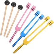 1Set Ear Cleaning Tuning Fork Tuning Fork Kit for Ear Wax Removal Nerve System Testing and Sound Therapy