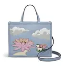 Radley London Into The Woods Leather Grab Bag Satchel Purse Scottie Dog NWT