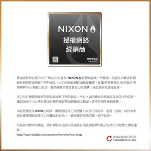 NIXON The RUBBER RE-RUN色彩玩家時尚運動腕錶-青草綠/38mm