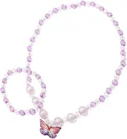 [HAPINARY] 1 Set Butterfly Pendant Jewelry for Necklaces and Bracelets Non Deformable Comfortable Easy to Match with Dresses and More