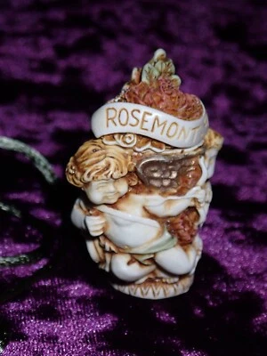 Harmony Kingdom Rosemont ‘98 Angel Pendant Signed & Dated: David Lawrence