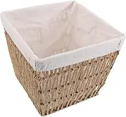 OHPHCALL Bread Woven Basket: Cotton-lined Handwoven Bread Basket - Handwoven Paper Rope Storage Container For Table Camping Picnic Serving
