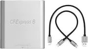 Lyntamy Portable Type C to CFexpress B Card Reader 10Gbps Memory Card Reader Drive-Free for Laptop Computer Phone Chromebook, Easy to Use