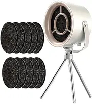 Desktop Range Hood, Portable Extractor Fan Kitchen, with 12 Filter Cottons and 1 Tripod, Detachable Design, Three-Speed Adjustment, Can Be Hung for Use, Plugged in for Use, for Hot Pot, Barbecue