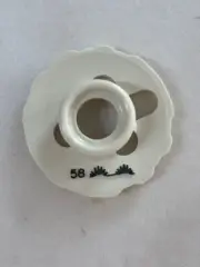 SINGER TOP HAT WHITE FLEXI-STITCH CAM NO.58 SUNBURST STITCH PART# 172698