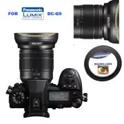 HD WIDE ANGLE LENS + MACRO FOR PANASONIC LUMIX DC-G9 W 12-60mm f/3.5-5.6 ASPH