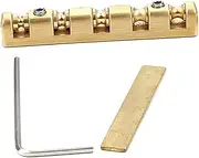 JEWEDECO 1 Set String Nut Replacement for String Instruments Durable Bridge Nut for Improved Tone and Stability Music for Bass and Guitar Players