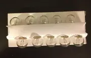 10x Mercury 1895 Clear Mini 12V Instrument Panel Glove Box Lamps Light Bulbs NOS