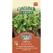 Mr Fothergill's Gourmet Mixed Lettuce Container Seeds