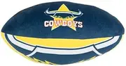 North QLD Queensland Cowboys NRL Plush Football Ball Soft Sublimated Team Jersey Print