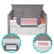 Convertible Crib Bed Rail for Toddlers | Crib Rail Guard, Toddler Bed Rail for C