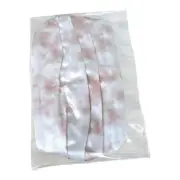 NEW Slip 100% Silk Face Covering Mask Ombre Pink Cloud