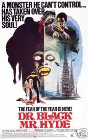 DR BLACK MR HYDE Movie Poster Horror Blaxploitation