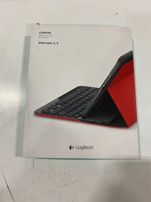 Logitech Canvas Keyboard/Cover Case for iPad mini 2/3 - Mars Red Orange