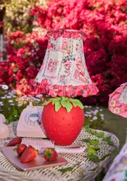 [Dolls Kill X Strawberry Shortcake] Life's Batter With You Table Lamp