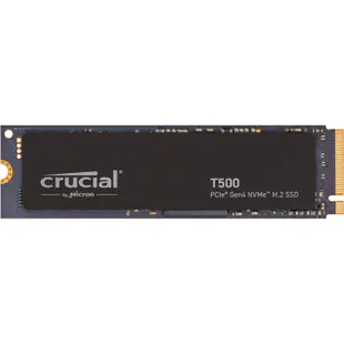 美光 Micron Crucial T500 500GB 1TB 2TB PCIe Gen4 NVMe M.2 SSD