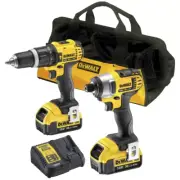 Dewalt Cordless Drill 18V 2 Piece Combo