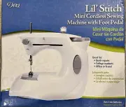 Dritz Lil' Stitch Mini Cordless Sewing Machine w/Foot Pedal NEW Beginner Student