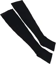Healeved Men's Compression Stockings Flight Compression Socks Thigh High Leg Sleeves Pressure Relief Socks